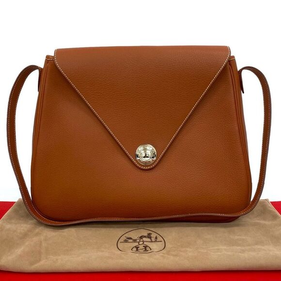 Hermes Christine Taurillon Clemence Shoulder Bag - Picture 1 of 10